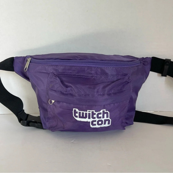 TwitchCon Exclusive 2017 Purple Fanny Pack - Picture 1 of 8